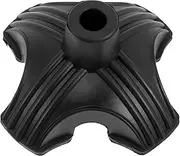 Ipetboom Cane Tips Prong Base Slip Rubber Pads for Walking Canes Self Standing Design Durable Replacement Foot Tips for Enhanced Stability and Balance