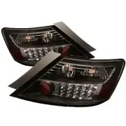 Spyder 5004499 for Honda Civic 06-08 2Dr LED Tail Lights Black ALT-YD-HC06-2D-LE