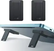 DRM 2 Pcs Mini Laptop Stand, Portable Invisible Computer Keyboard Stand Noteb...