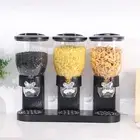Rice Dispenser Dry Food Container Bpa-free Capacity Transparent Storage Jar Easy