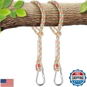 Werfeito Tree Swing Ropes (Set of 2), 3FT/5FT/10FT/15FT/20FT, Tree Swing Stra