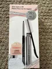 Clinique High Impact Zero Gravity Mascara+Eye liner ~ All About eyes Cream Set