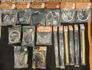 Purse Hardware Mixed Set Vintage NOS Royal Coat GRC Gries Handles Straps