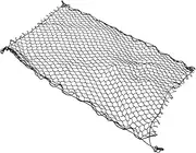 VANZACK Car Isolation Bar Mesh Pet Gate Dog Blocker for Car Pickup Truck Dog Barrier Dog Barrier for Car Dog Trunk Barrier Pet Barrier Dog Car Net Barrier Car Net Barrier for Dogs Pp Black