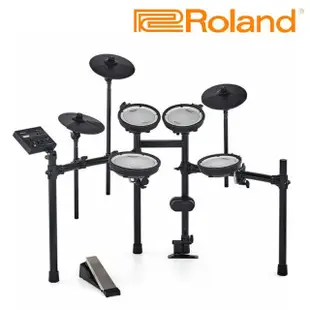 【ROLAND 樂蘭】電子鼓套裝 TD-07DMK(體積小巧且具有專業音色)