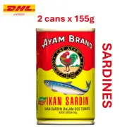 Ayam Brand Sardines in Tomato Sauce 2 Cans X 155g