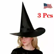 Witch Wizard Magic Hat Halloween Fancy Dress Ghost Costume Cosplay Accessory