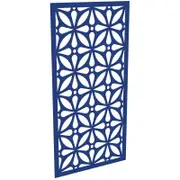 ProtectorAl 300-1200w x 1201-2400h Dark Blue/Gloss White Morrocco Unframed Composite Deco Panel