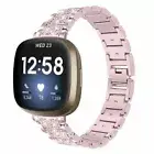 Stainless Steel Strap Bracelet For Fitbit Sense 3 /Versa 3 Bling Watch Band