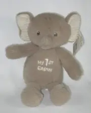 Mty International Elephant My 1st Easter Plush Rattle Stuffed Baby Lovey Toy New