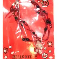 在飛比找蝦皮購物優惠-日本進口Hello Kitty紅色幸運瓢蟲手鏈環