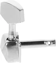 QUMIIRITY Small Square Folk Guitar Tuning Bolt Accurate Semi-enclosed Tuning Pegs for Acoustic Strings
