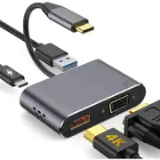 Photography Videography Usb C To Hdmi Vga Adapter Type 4K Ultra Converter Cables & Adapters