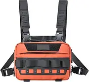 Motorcycle Chest Bag, Outdoor Chest Bag, Pouch Vest Jogging Carrier Tackle Storage for Women Outdoor Activities Hunting Camping Cycling Hiking Workouts