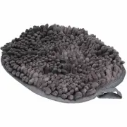 Charcoal Gray Tall Tails One Size Fits All Muddy Wet Dog Puppy Pet Drying Mitt