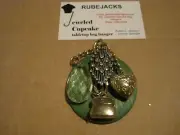 JC Table Counter Bar Top Bag Purse Hook Hanger " trinkets " COA