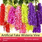 12pcs 110cm Wisteria Artificial Flower For Home Wall Plant