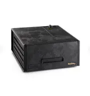 Excalibur Food Dehydrator 2400 4 Trays, Accurate Temperature Control, Black
