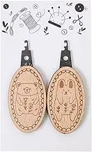 Needle Threader - 2X Needle Threader Tool with Animal Patterns | Quilting Craft Making Accessory for Husband Wife Dad Grandma Grandpa 0)