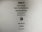 Abu Garcia Part 5500 1132911 ABEC 5 Stainless Bearing 5 x 11 x 4 #03