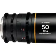 Laowa Nanomorph 50mm T2.4 1.5X S35 Anamorphic Lens - MFT Mount (Amber)