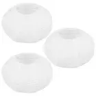 3 Pcs Paper Lantern Shades Pendant Lamp Craft Set Chinese Hanging