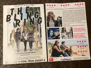 The Bling Ring Sofia Coppola Promo Flyer Only Emma Watson, Leslie Mann,