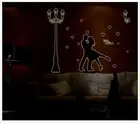 Glow In The Dark (Fall In Love) Room Decals Fluorescent Removable Wall Stickers
