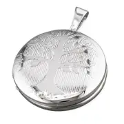 Sterling Silver Tree Of Life Locket And 18 Inch Chain Free Box UK Supplier