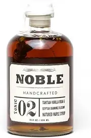 Noble Handcrafted Tonic 02 Tahitian Vanilla Bean and Egyptian Chamomile Blossom Matured Maple Syrup, 450 ml