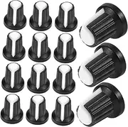 WESIEVYA 20pcs Durable Controller Knobs Potentiometer Caps for Easy Installation Replacement Rotary Knob for Mixer Compatible
