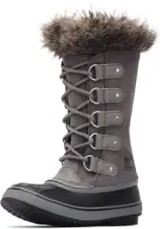 Sorel Women's Joan of Arctic Waterproof Boot 9, Quarry, Black