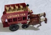 MATCHBOX MODELS YESTERYEAR No 12 HORSE BUS (LIPTON TEA) without box.
