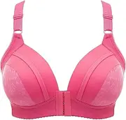 [Generic] Comfort Bras for Women Women Front Button Compression Sports Bra Front Closure Bras for Women Close Breast Augmentation Bra WirelessUnderwear Bras for Women