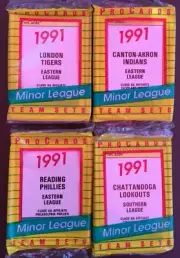 1991 ProCards LONDON TIGERS Minor League Complete UNOPENED Team Set B2018617