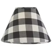 Black White Check Lamp Shade