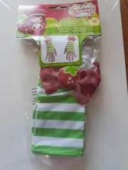 Kids Strawberry Shortcake Fingerless gloves NEW
