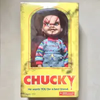 在飛比找蝦皮購物優惠-MEZCO TOYZ 15吋 初版 壞臉 CHUCKY 恰吉