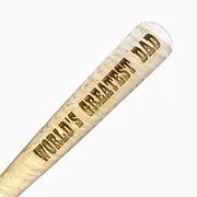 World's Greatest Dad Engraved Baseball Bat