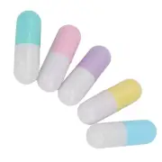 20pcs Empty Lipstick Tubes Mini DIY Lip Balm Bottles Sticks Case Cosmetic Co WTD