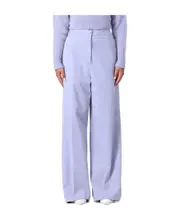 Concealed front opening and closing casual pants IT40,IT44,IT42,IT38,IT36 Blue
