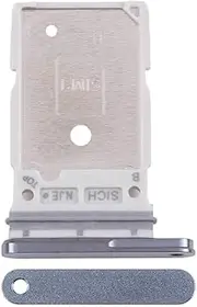 SIM Card Tray Compatible with Galaxy S25 Ultra in Silver