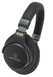 Audio-Technica ATH-MSR7 BK High Resolution Audio Over-Ear Headphone Japan