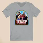 WKRP IN CINCINNATI 復古電視節目男士灰色 T 恤