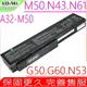 ASUS X55,X57,M60,G50 電池(原廠6芯最高規) M60V， G50VT，G50V，L50，L50C，L50V，X57，L50VM，VX5，A32-M50，A32-X64，X55Q，X55S，X57S，X57V，B43S