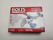Helicopter Bolts Erector Building Kit By Meccano 27 PC New
