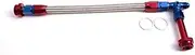 AF160-06 Holley Dual Inlet Rail -6an Blue Suits 1-2 Metering Blocks
