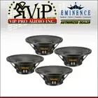 4x Eminence Delta Pro-15A 15" Full-Range Woofer 8ohm 800W Replacement PA Speaker