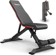 PASYOU Workout Bench Adjustable Weight Bench Press Sit Up Exercise Equipment for