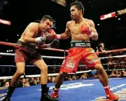 MANNY PACQUIAO vs OSCAR DE LA HOYA 8x10 Photo Print